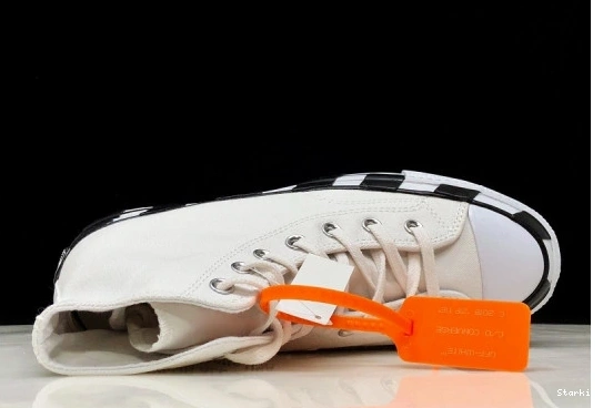 2.0 Black X Converse O-W 163892C White 0317